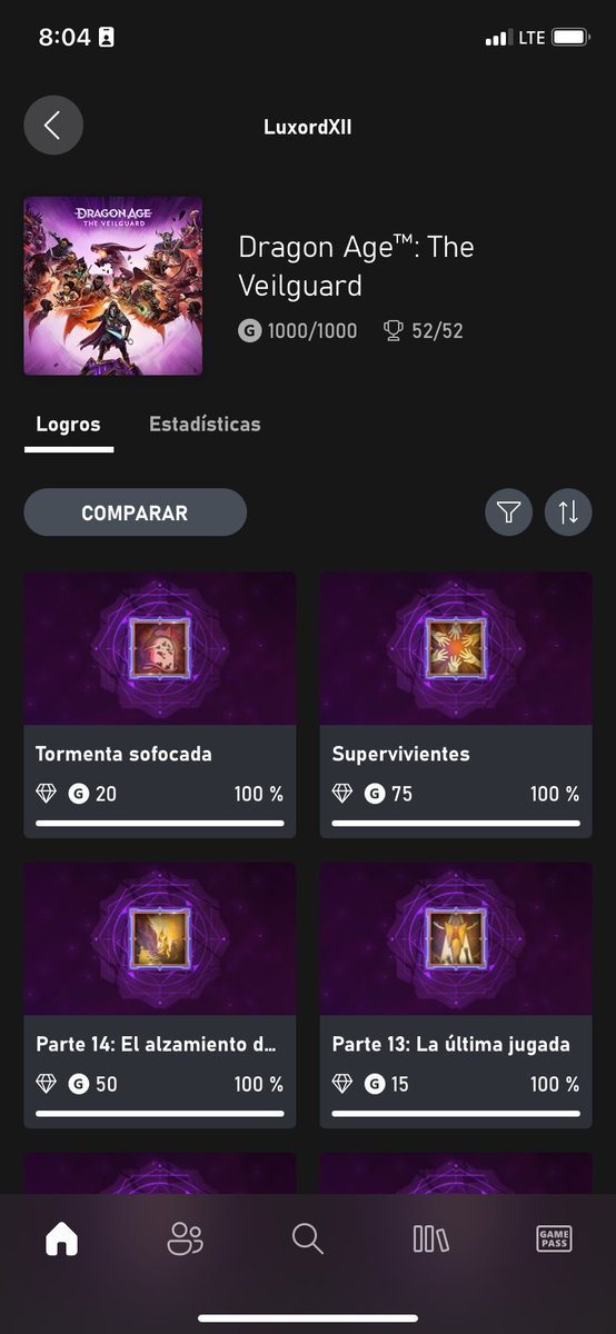 MUY a la altura. #Platino #1000G #DragonAgeTheVeilguard