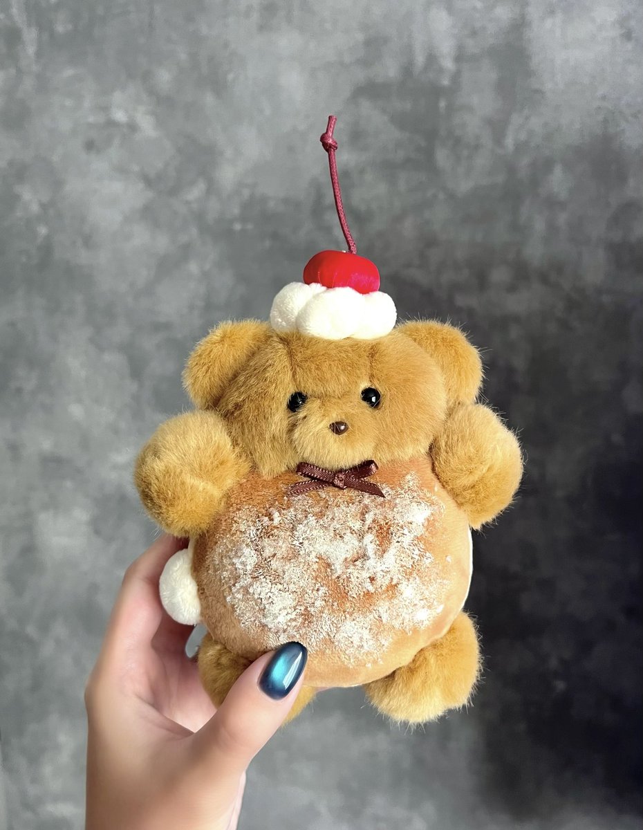 メイリーパーラーさんのクリームドーナツちゃん🐻🍒 このふわふわに