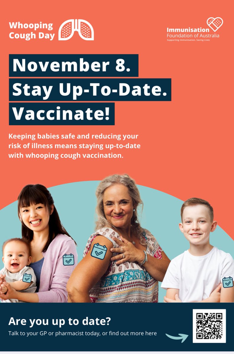 Laurence Luu (@laurenceluu) on Twitter photo Today is whooping cough awareness day and a perfect time to check that we are all up to date with our vaccines.
Read more about the current state of whooping cough in Australia in <a href="/Immunisation_Au/">ifa.org.au</a> report card:
static1.squarespace.com/static/5d13113… Today is whooping cough awareness day and a perfect time to check that we are all up to date with our vaccines.
Read more about the current state of whooping cough in Australia in <a href="/Immunisation_Au/">ifa.org.au</a> report card:
static1.squarespace.com/static/5d13113…