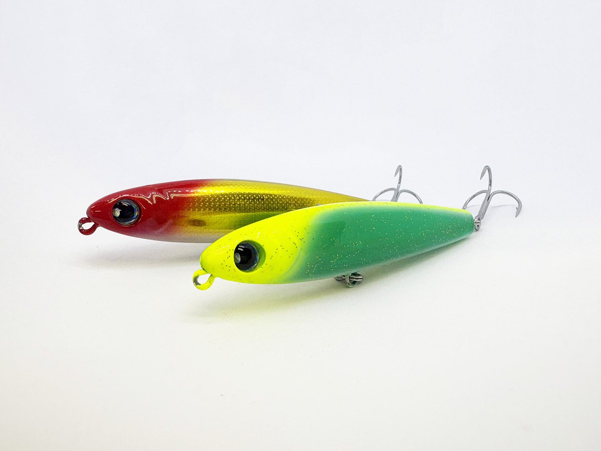 eclipse_fishing's tweet photo. 【新製品情報】
プロスタッフ大石 浩史監修のヘビーシンキングペンシル『ZNV95S ゼオ ヌエヴォ』が発売となります‼️

設計を見直し、貫通ワイヤー仕様となり、またウェイトバランスを変更したことにより、シミーフォールアクションと飛距離が更に向上🔥

明日よりいよいよリリース開始となります✨ https://t.co/hTykpIh4RJ