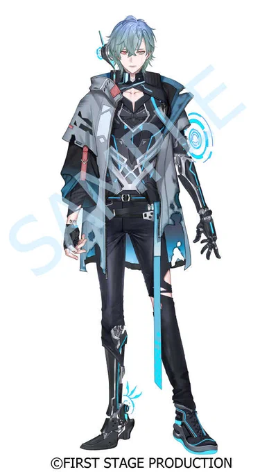 FIRST STAGE PRODUCTION EN所属のNix Voltare()さんのデザイン・キービジュアルを担当させて頂きました|#NixVoltare|#Ravanis| 