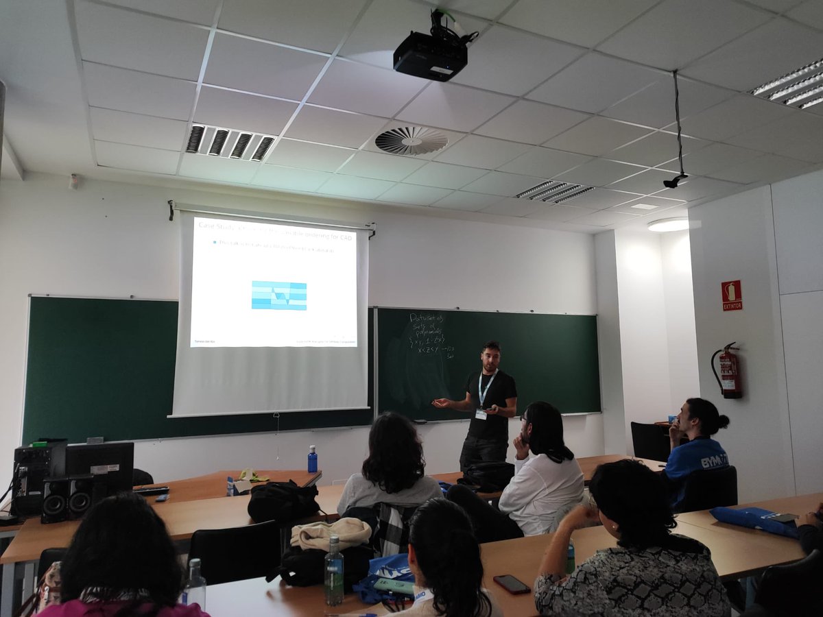 Last day of BYMAT! This week has been plenty of magnificent talks and posters 🧮📈