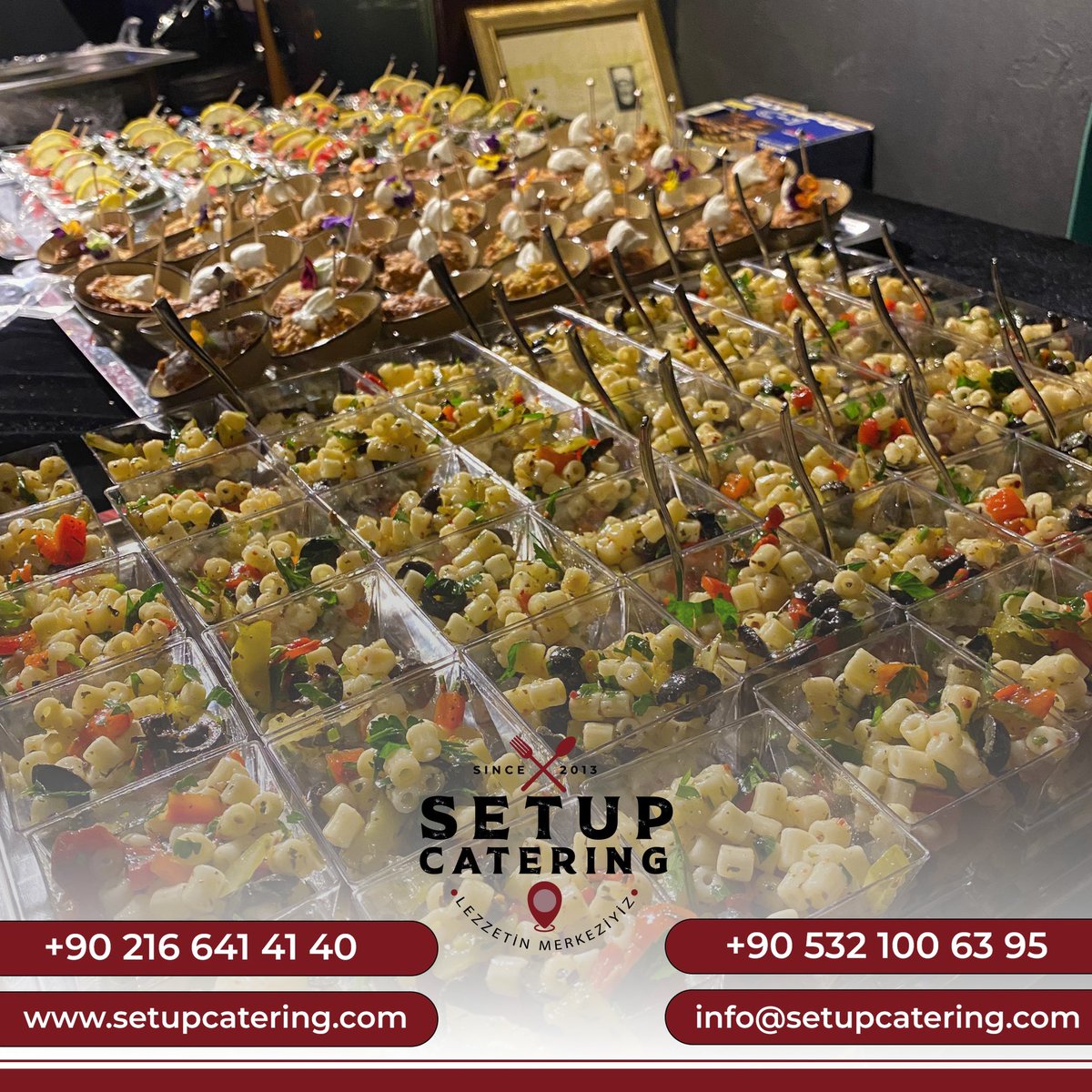 SetupCatering's tweet photo. 📍Çekmeköy, İstanbul

16/10/2024 - Özel Doğum Günü Etkinliği 🎉🥂

Profesyonel Ekibimiz ile Catering ve Etkinlik Organizasyonunu Yaptığımız Davetlerde, Şıklık ve Mükemmelliği Bir Arada Sizlere Sunmaktan Mutluluk Duyuyoruz.

Özel Davetlerinizde Setup Catering Sizlerle… https://t.co/zvFOzwhYm4