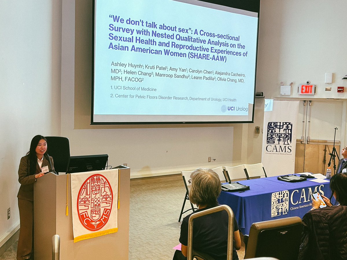 ashleychuynh's tweet photo. Thrilled to share that I presented part 2 of my passion project at CAMS 2024 and won an award for Best Oral Presentation! Sharing our work with physicians &amp; trainees dedicated to uplifting Asian American communities was a full circle moment. #AAPIvoices https://t.co/gmUSEIuugY