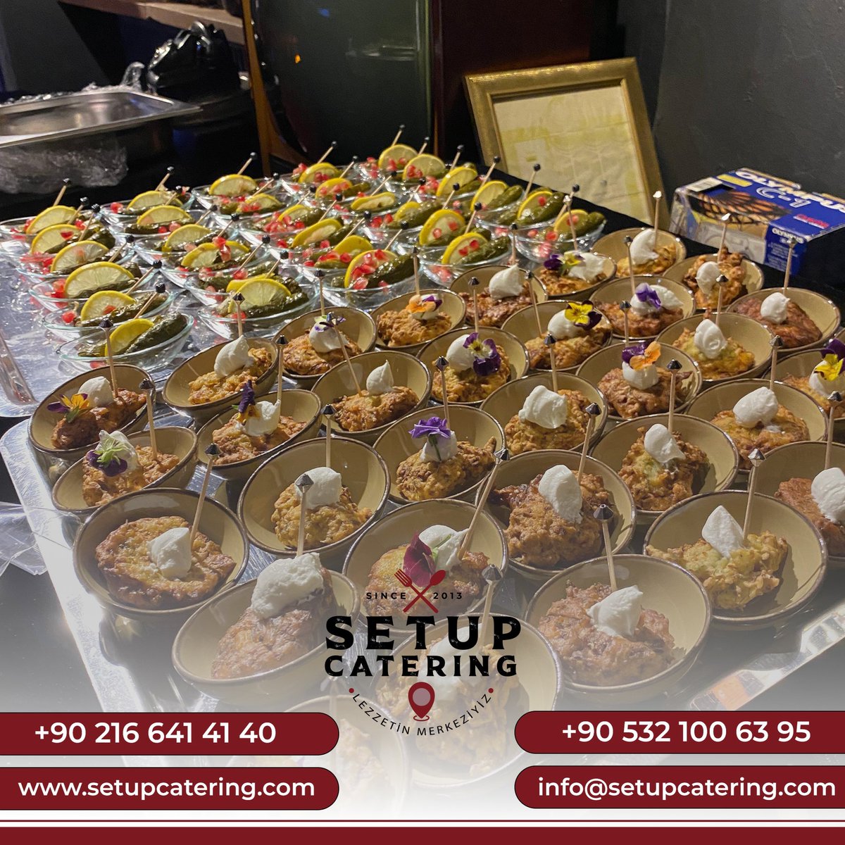 SetupCatering's tweet photo. 📍 Merkez Mah. Erenler Cad. Murat Sok. No:12, Setup Catering Plaza, Çekmeköy, İstanbul

☎️ +90 216 641 41 40

📱+90 532 100 63 95

#doğumgünü #özeletkinlik #dogumgunupartisi #event #kokteylprolonge #organizasyon #küçüksukasrı #ajiahotel #millisaraylar #mecidiyekasrı https://t.co/jMFlDcP1Pw