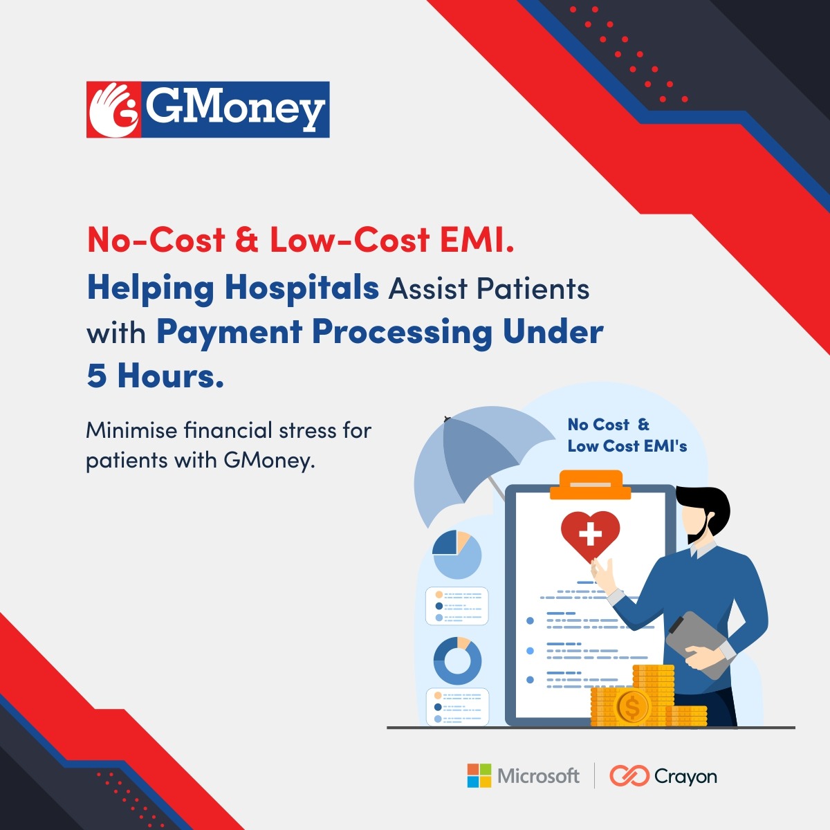 ShareUpdates2's tweet image. Streamline your hospital’s finances with GMoney, simplifying payment processing for rapid, risk-free transactions. Focus on patient care and revolutionize healthcare finance today!

To download eBook and for more information.
Please Click the link Below. 
zurl.co/ShFQ