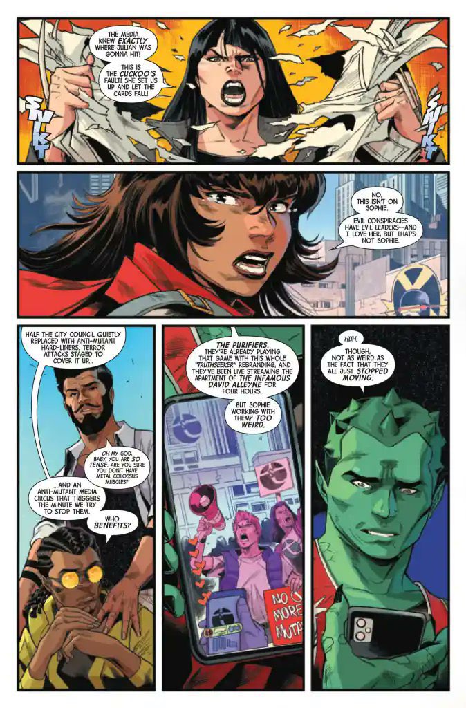 Cy_clops's tweet photo. NYX 5 preview
#NYX #xmen #kamalakhan #anole #prodigy #wolverine #stepfordcuckoos https://t.co/2MmptQzMBf