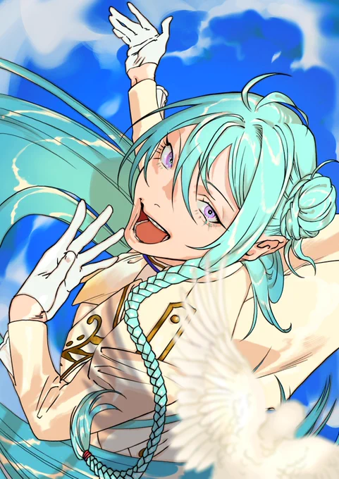 Thank you for the opportunity! I am good at dynamic poses and facial expressions that make characters look more attractive.
