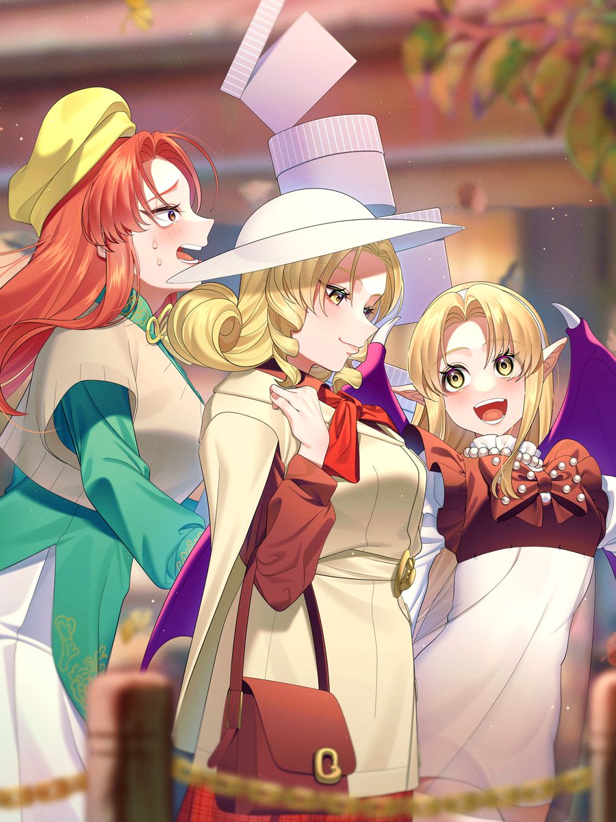 gumigumi_guumin's tweet photo. #東方Project 
#幻想郷 
夢幻館の従者、秋の休日 https://t.co/fLmbfHtGFY