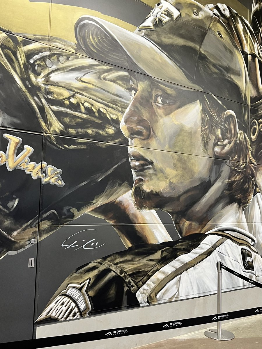 ダルビッシュが来てると聞いてエスコンに行ってきた
日ハムの選手と談笑してたり、マウンドの上で写真撮ってたり、遠くからだけどみれたよ