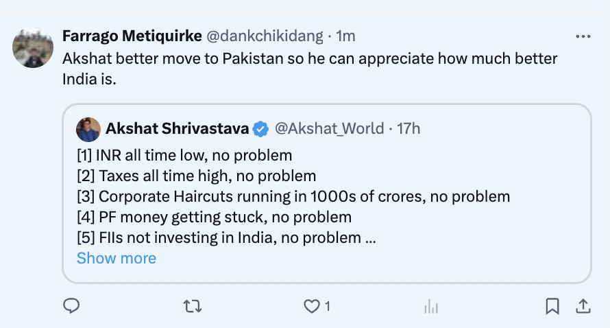 Akshat_World's tweet photo. There are 195 recognised countries in the world. 

But, to know this fact:-- one needs to read books or go to school. At the very least: have the will to learn. 

More importantly: look beyond politics. 
There is a beautiful world out there. https://t.co/fUcs7JbMc4