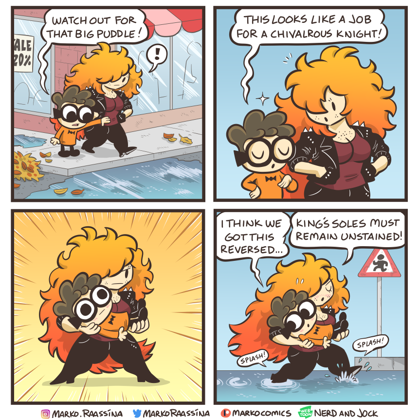 MarkoRaassina's tweet photo. Nerd and Jock 268 https://t.co/DlFlArtTCS