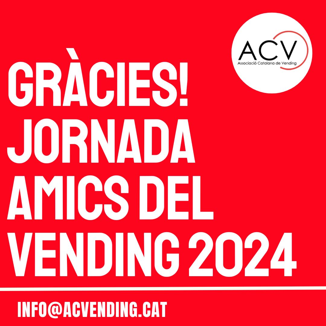 #JornadaAmicsDelVending
Una vegada més, gràcies per treballar junts i construir un sector vending més sòlid, fort i ple d’oportunitats. 💪✨
#Gràcies #ACV #AmicsDelVending #SectorVending #VendingCatalunya #Networking #ForçaVending #TreballEnEquip #FuturSostenible #Compromís