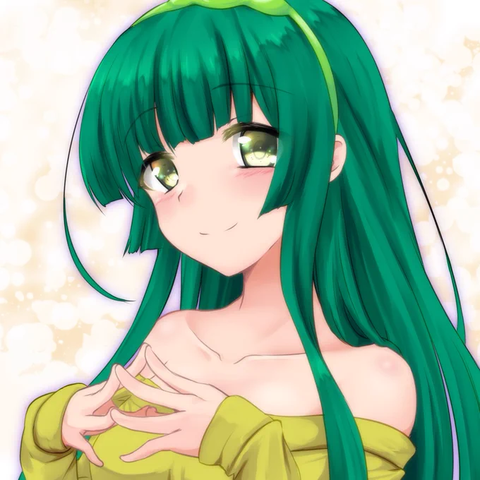 #見た人は必ず性癖を1つ絶対暴露する ふとももではあるけどそれの次に鎖骨とか首回りが好きです 
