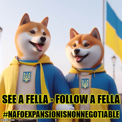 I've all lost followers since Etron deactivated his trumpbots. Good riddance. But it's time to stick together more than ever. Ukraine will win.
Let's follow each other. #followafellafriday #NAFOExpansionIsNonNegotiable