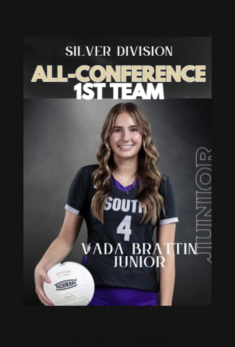 Way to go Vada!🙌💜🏐
#parkhillsouth
<a href="/vadabrattin4/">Vada Brattin</a>