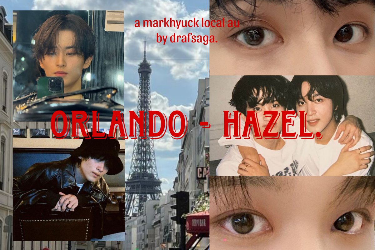 drafsaga's tweet photo. 𝐎𝐫𝐥𝐚𝐧𝐝𝐨 - 𝐇𝐚𝐳𝐞𝐥.
- a markhyuck local au.

©drafsaga, 2024. https://t.co/zTSoyS1sMd