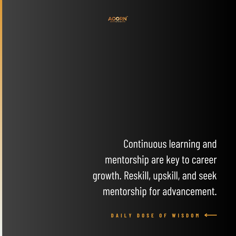 asia_acorn's tweet image. 🌟 In today’s fast-paced world, continuous learning and adaptability are vital for staying ahead in your career.

Post-pandemic, the need for new skills has never been greater, making reskilling and upskilling essential.

#CareerGrowth #LifelongLearning #ReskillUpskill