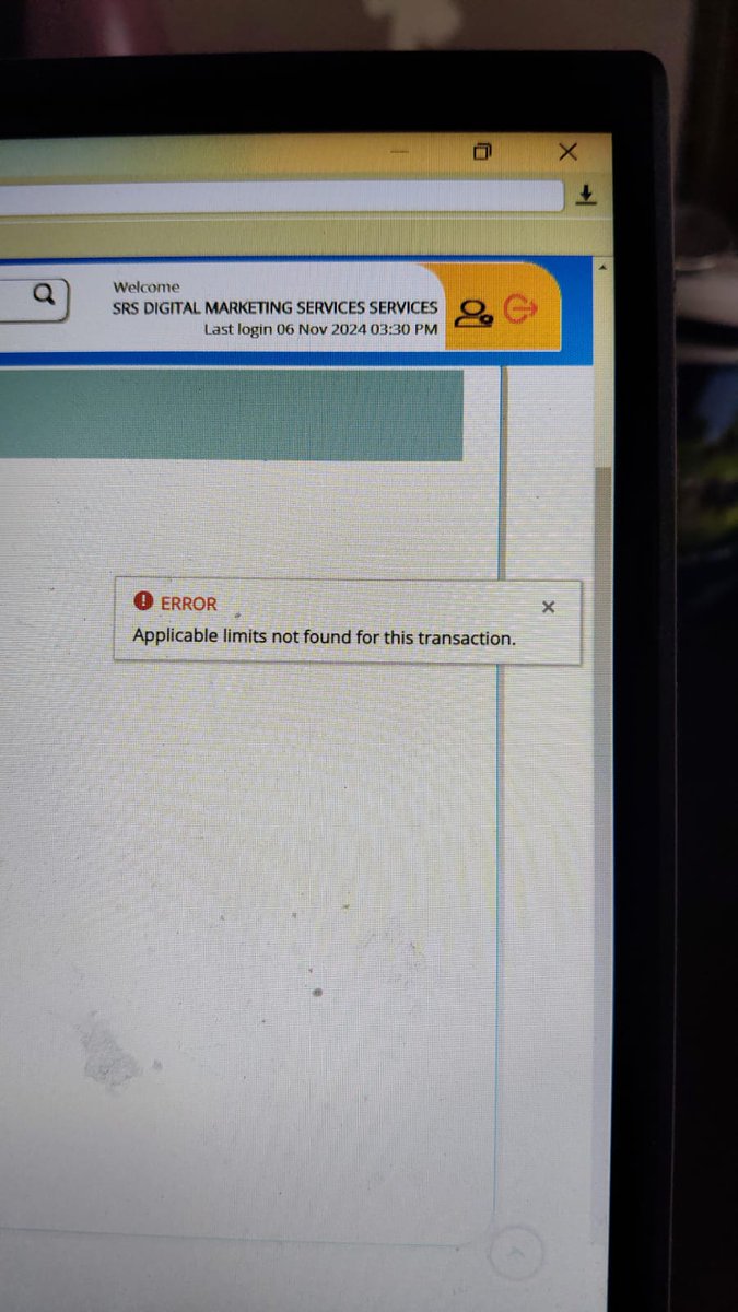 Sarkarali123's tweet photo. @canarabank it took almost one month to open my current account and now I am facing this error and branch is not able to solve this https://t.co/T8akwOLybn