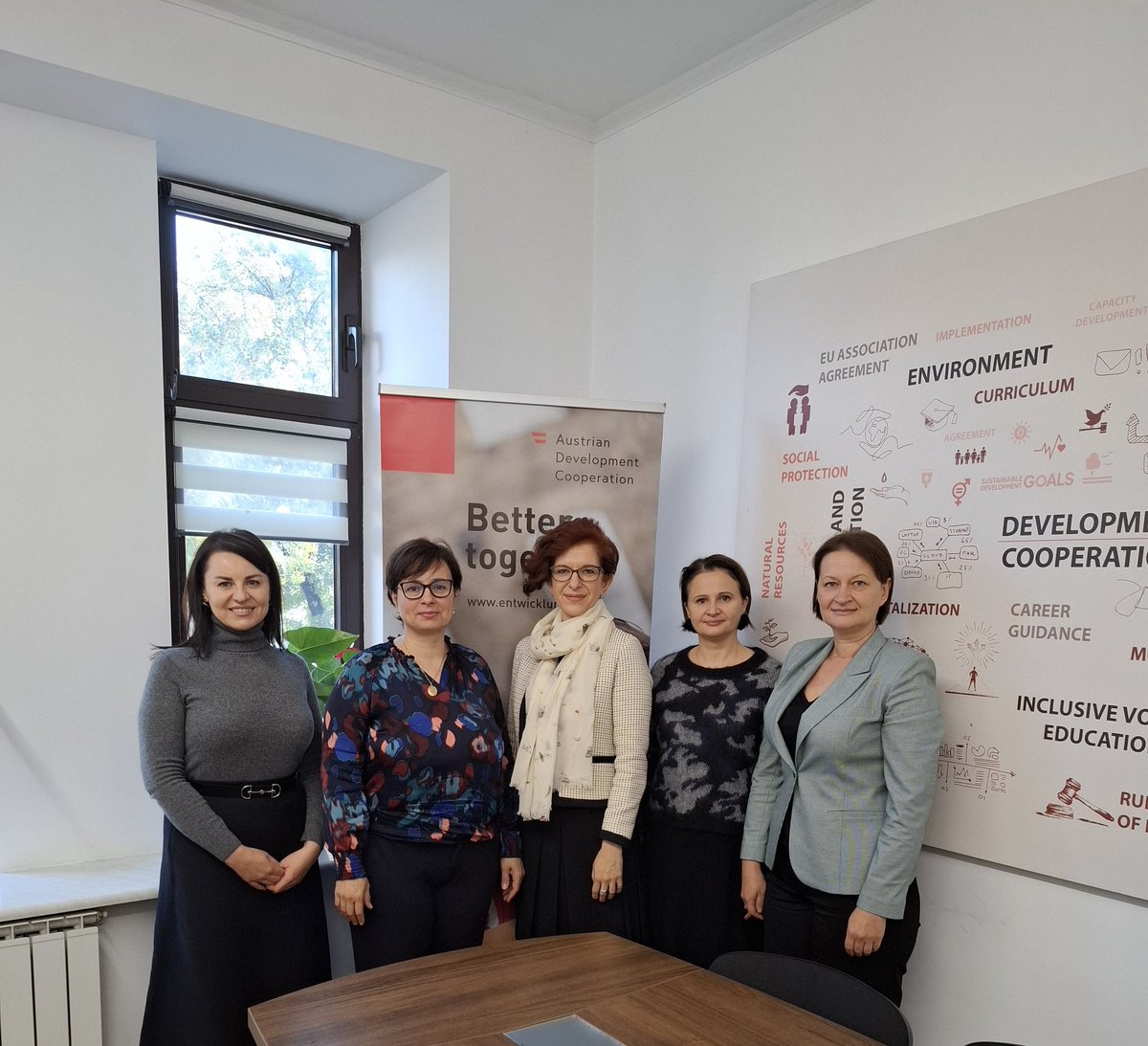ADC in Moldova (@adcinmoldova) on Twitter photo Great meeting with <a href="/UNDPMoldova/">UNDP Moldova</a> Rep. <a href="/d_gasparikova/">Daniela Gasparikova</a> & her team discussing projects funded by <a href="/AustrianDev/">AustrianDev</a> Hydro-infrastructure rehabilitation to mitigate vulnerability to climate-driven extreme events & Emergency support to agricultural producers in the context of energy crisis. Great meeting with <a href="/UNDPMoldova/">UNDP Moldova</a> Rep. <a href="/d_gasparikova/">Daniela Gasparikova</a> & her team discussing projects funded by <a href="/AustrianDev/">AustrianDev</a> Hydro-infrastructure rehabilitation to mitigate vulnerability to climate-driven extreme events & Emergency support to agricultural producers in the context of energy crisis.