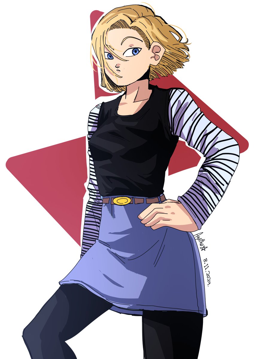 LumineBella's tweet photo. Todo esse Hype de dragon ball vai me fazer entrar numa frase bem dragon ballistica, fiquem com a número 18 por hoje
#DragonBallZ #AndroidN18 #Redribbon #fanart https://t.co/iqt5GQZE09