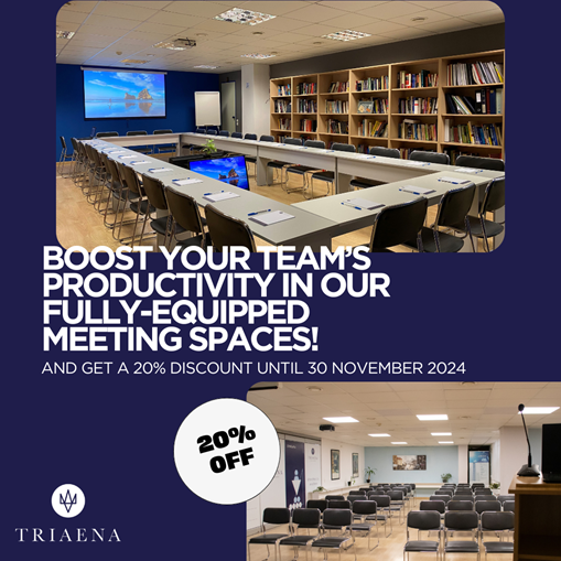TriaenaTours's tweet photo. 📣Are you interested in a corporate event in 2025? We offer a 20% discount for those who book by November 30, 2024 This year is coming to an end and we want your next one to start strongly👉Choose a date 👉Send a request 👉Get an offer
ℹ️  via DM or businesscenter@triaenatours.gr https://t.co/RRTIzx4sFm