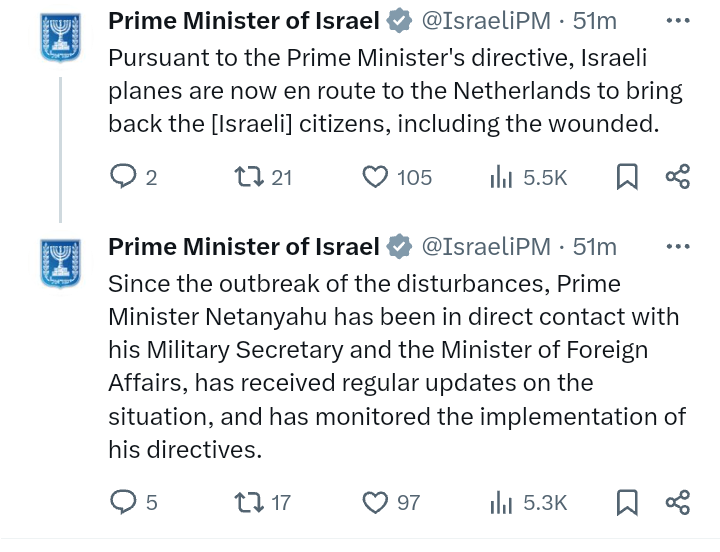 FahAunty's tweet photo. @ireallyhateyou Israeli politicians and public figures, citing Kristallnacht and the Holocaust and falsely labelling the response to the Macabi Tel Aviv fans' violent and racist provocation as an antisemitic attack, are trying to turn it into a major international incident. https://t.co/k9ppqf0Wvo