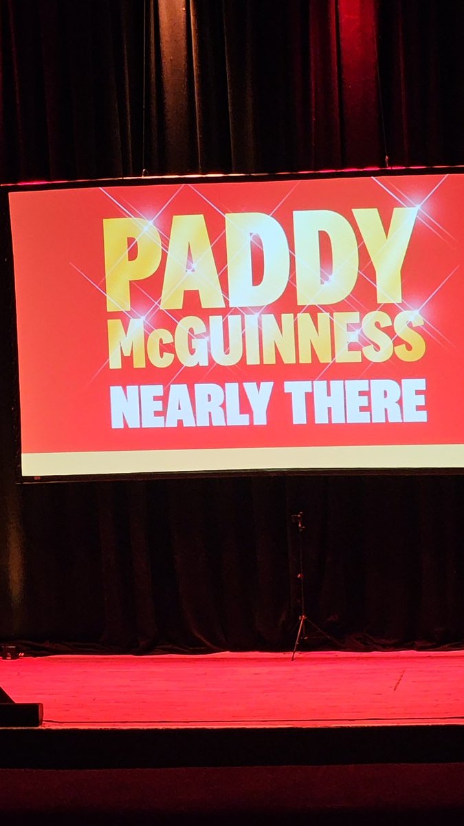 Great night at <a href="/PaddyMcGuinness/">Paddy McGuinness ❤️</a>  last night. Laughed from beginning to end