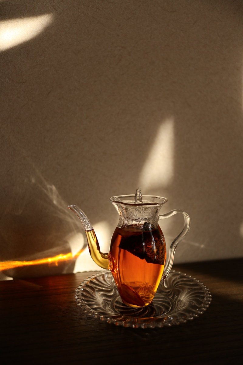 今日のお茶。
池田茶園さんのドライフルーツ和紅茶。

#ゆる茶 #ゆる茶時候