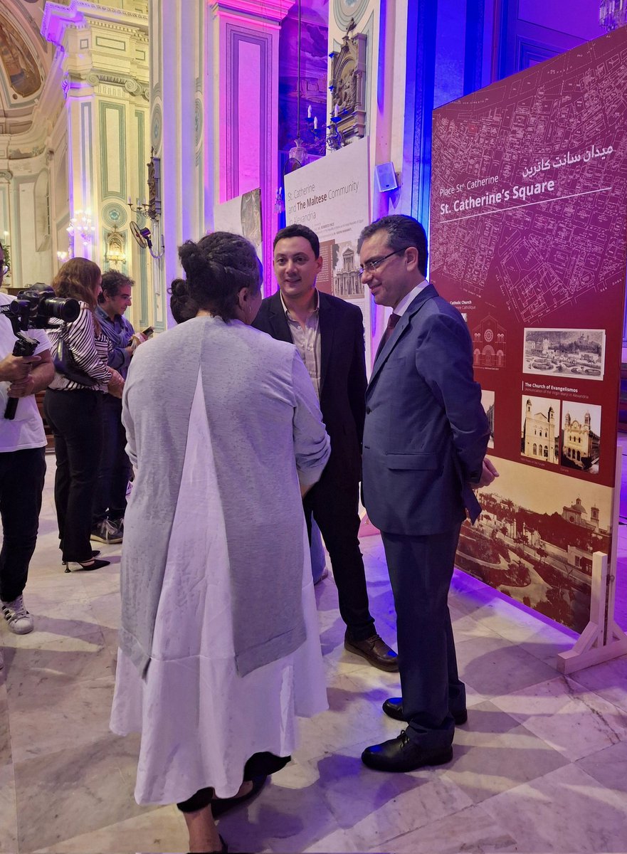 HeloiseAumaitre's tweet photo. Bravo à Mahmoud Saïd pour l'exposition sur l'histoire de Sainte Catherine, à #Alexandrie #Journeesdupatrimoine 
#Centredetudesalexandrines
@ThomasFaucher11 @maltaincairo https://t.co/2Sz8wNrjuO