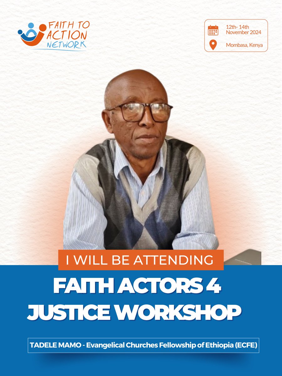 FaithtoActionet's tweet photo. 1/2 We are excited to introduce some of the faith actors and change agents who will be sharing their experiences at the #FA4J workshop. They are dedicated to challenging harmful practices and promoting justice for all. #FaithForJustice #GenderEquality https://t.co/IEDJAsKdnk