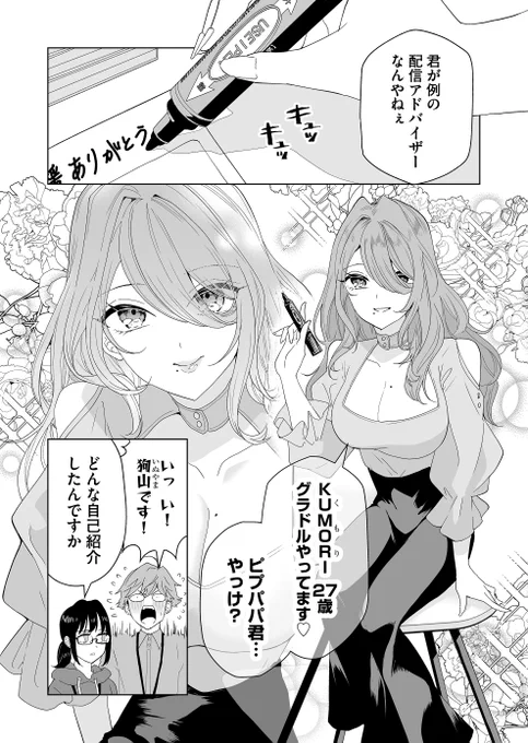 愛人設定のグラドルに仕事の相談をしたら、おかしな展開になってしまった(1/4) 