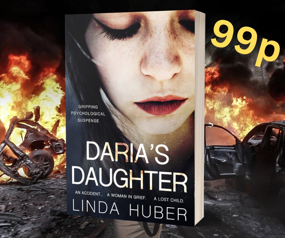 On a #99p/c UK/US kindle deal! 📚📚📚
Daria’s Daughter: Three mothers. Two daughters. One girl gone... 
⭐️⭐️⭐️⭐️⭐️ "An excellent story…" 
mybook.to/DD24  #KindleUnlimited 
#books #kindledeals #weekend #suspense #womensfiction