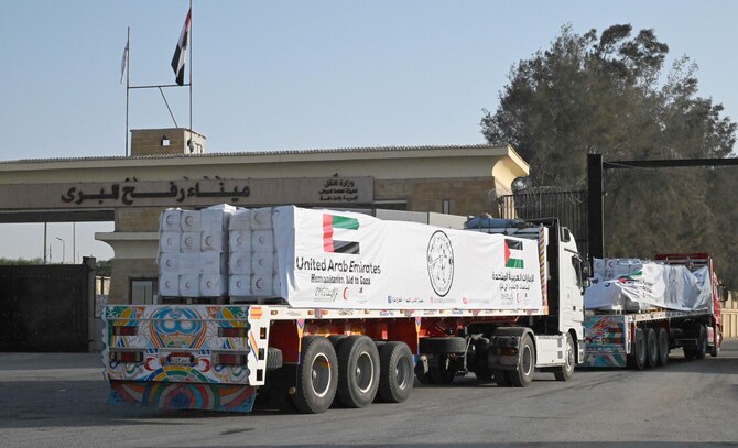 AlenaSmith890's tweet image. UAE sends 288 tonnes of aid to Gaza in Operation Chivalrous Knight 3. With 121 shipments so far, the UAE continues to support Palestinians facing a dire humanitarian crisis, including field hospitals and prosthetics initiatives. #UAEaid #PalestinianSupport #HumanitarianCrisis