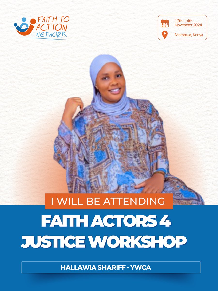 2/2 
<a href="/Nejat_Oumer/">Nejat Mehdi</a> 
<a href="/KMYA254/">Kenya Muslim Youth Alliance</a> 
<a href="/wasohope/">WASO HOPE CBO</a> 
<a href="/ChristianCounc7/">Christian Council of Tanzania</a> 
<a href="/SafeFdn/">Safe Engage Foundation</a> 
<a href="/worldywca/">World YWCA</a> 
<a href="/jisrake/">JISRAKE</a>