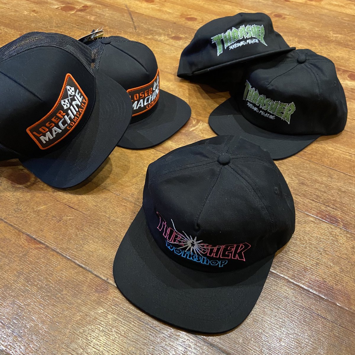 geejeeMORIOKA's tweet image. 国内未発売の商品THRASHER(スラッシャー)やLoser Machine(ルーザーマシーン)などスケートボードブランドアイテムが多数新品入荷です🛹💨
海外規格、国内では手に入りにくいアイテムばかり✨
周りと差をつけたい方などに特におすすめです!!!
ぜひチェックして下さいね☑️

#THRASHER
#LoserMachine