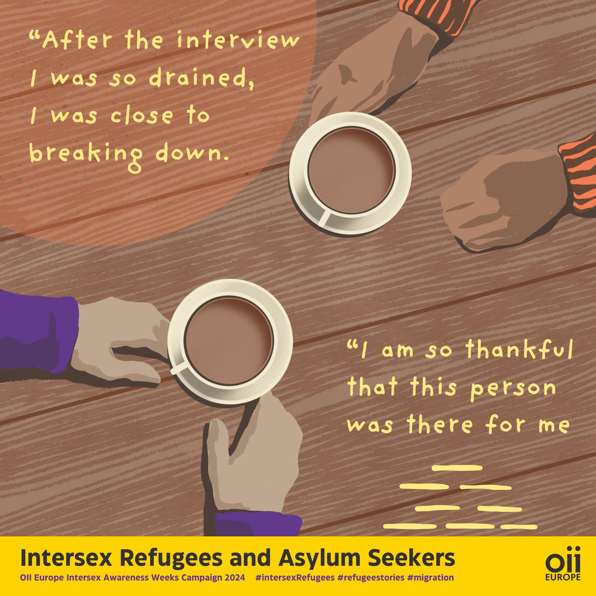 OIIEurope's tweet photo. Support &amp; solidarity for intersex refugees &amp; asylum seekers is vital!
Today is #IntersexSolidarityDay aka #IntersexDayOfRemembrance
Please share our campaign <3
https://t.co/QELv8a9zsI 

#IAD2024 #intersexRefugees #migration https://t.co/Mtyvur6pDm