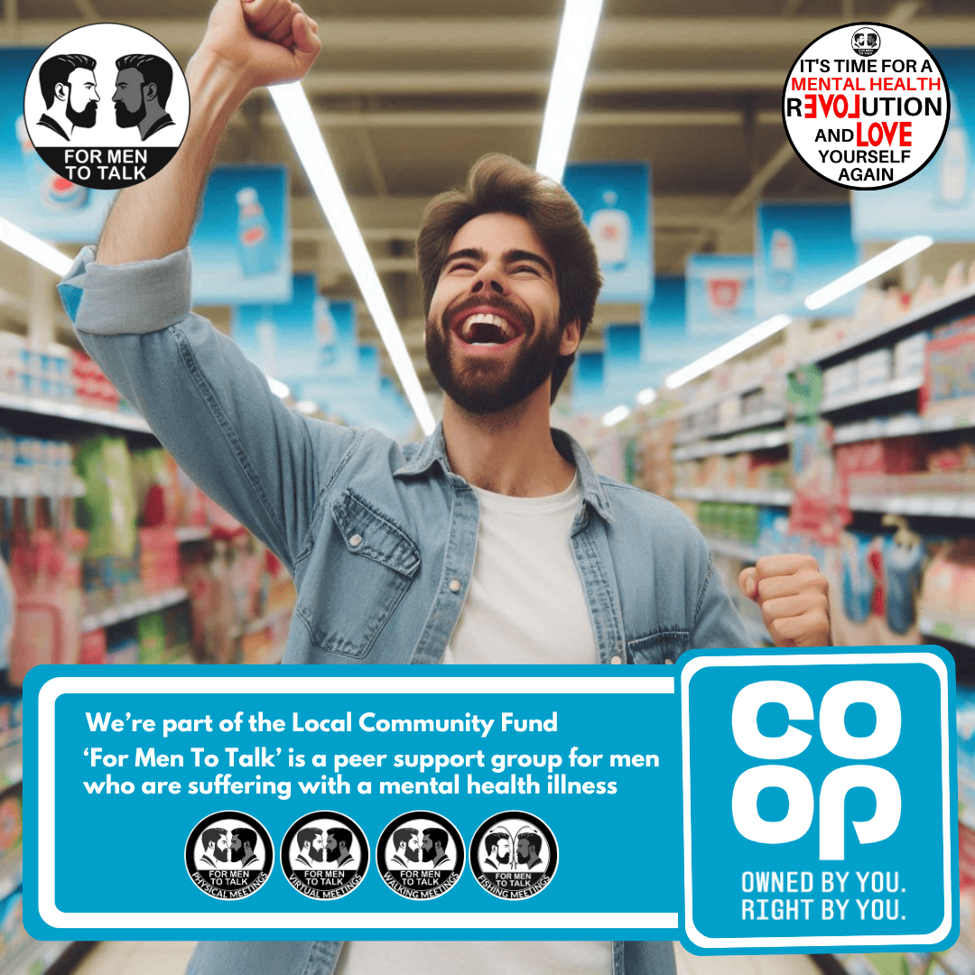 ForMenToTalk's tweet image. @formentotalk are celebrating receiving a total of £2,150.03 from the local Gamlingay, Cambridgeshire’ @coopuk store as part of the #LocalCommunityFund

See tinyurl.com/fmttcoop2000 for the full blog.

#mensmentalhealth #mentalhealth #coop #cooplocalcommunityfund #cooplocalcause