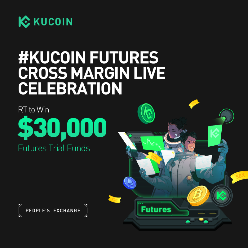 kucoincom's tweet photo. 🎉#KuCoin Futures Cross Margin Live Celebration!🎉
 
300 lucky winners will share a $30,000 Futures Trial Fund!
 
1️⃣ Follow @kucoincom &amp; @KuCoinFutures
2️⃣Repost with the required caption &amp; Tag 3 friends
3️⃣Submit your Gleam entry
 
🗓️Til 10:00 on November 29, 2024 (UTC)
 
Act now!