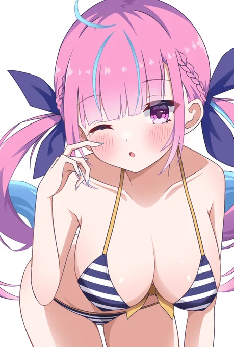 水着あくたん#いいおっぱいの日 