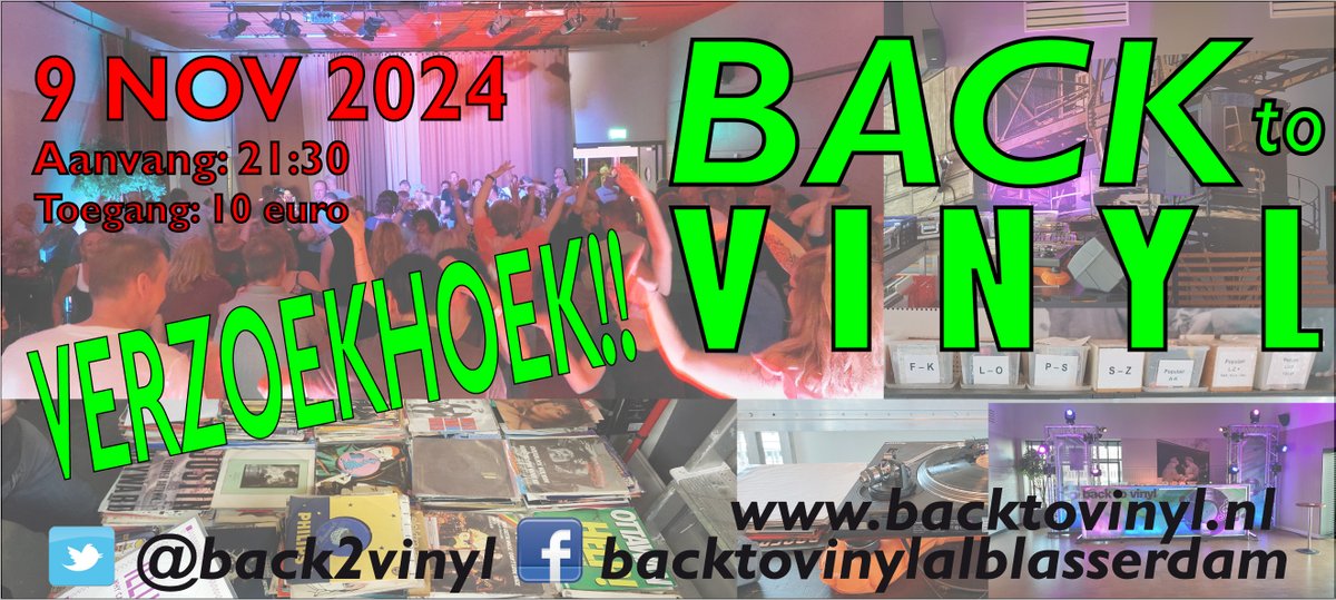 Back2Vinyl's tweet image. Weet je alvast een plaatje uit 60/70/80 dat je morgenavond absoluut wil horen? Antwoord dan met de track waarop je helemaal los wil gaan. Morgenavond in @landvast  kunnen uiteraard ook verzoekjes aangevraagd worden!