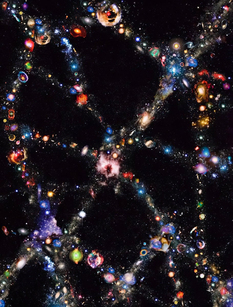 Donna_Harling1's tweet photo. Meet BOSS, the largest discovered structure in the universe so far, a wall of galaxies at over a billion light-years across. https://t.co/2d1Olfwl2h