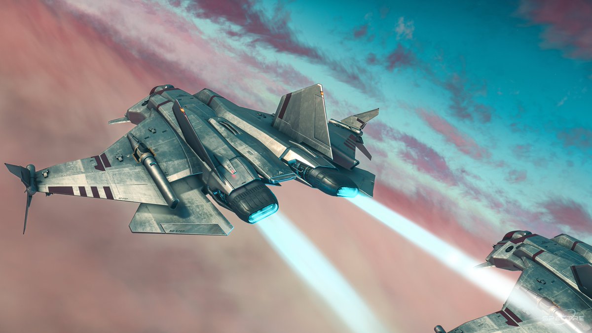 5pec7re's tweet photo. Another clear sky above #crusader...
#StarCitizen #Screenshot #FormationFlight #VirtualPhotography https://t.co/bcBfzRjfAP
