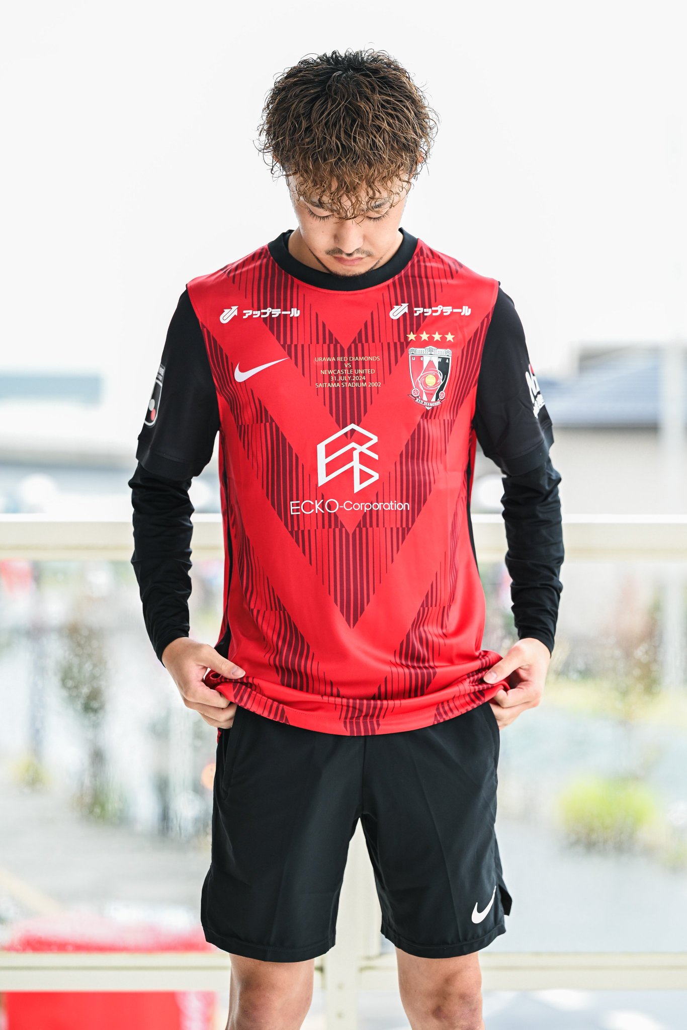 浦和レッズ　ニューカッスル戦　ユニ　Mサイズ 浦和レッズ ニューカッスル戦 ユニ Mサイズ