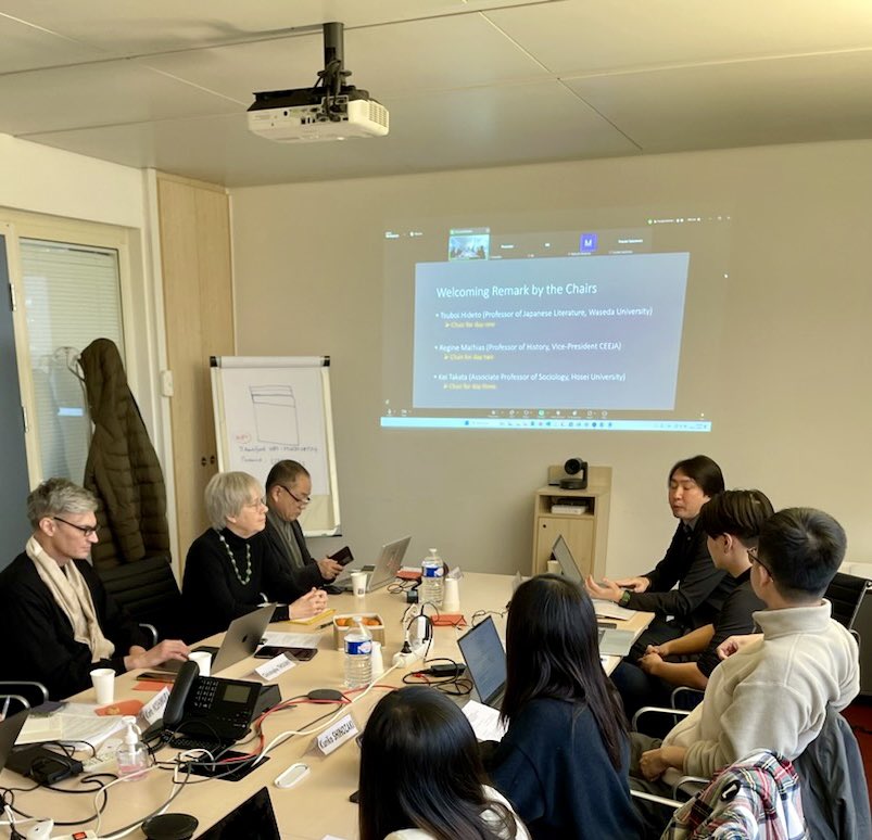 7th EU-Japan Young Scholars Workshop in Alsace
« Transnational Japanese Spaces »

En partenariat avec
Consortium for Globàl Japanese Studies - Nichibunken
Hosei University Research Center for International Japanese Studies 

À Colmar, Collectivité européenne d’Alsace