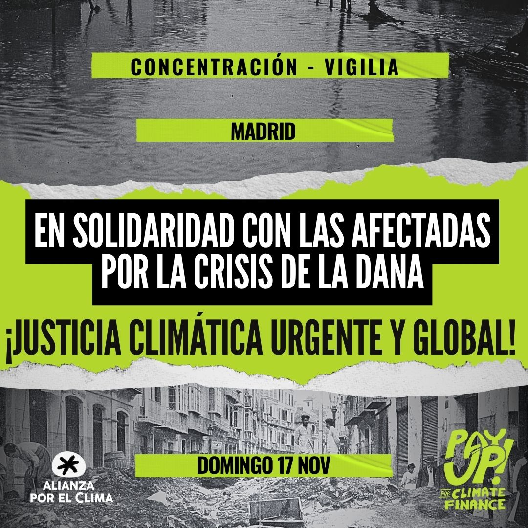 CoordiONGD's tweet photo. Movilización I Vigilia en solidaridad con las personas afectadas por la DANA @AlianzaXClima 

https://t.co/hws91jpNXH https://t.co/hoGDFyTs8c