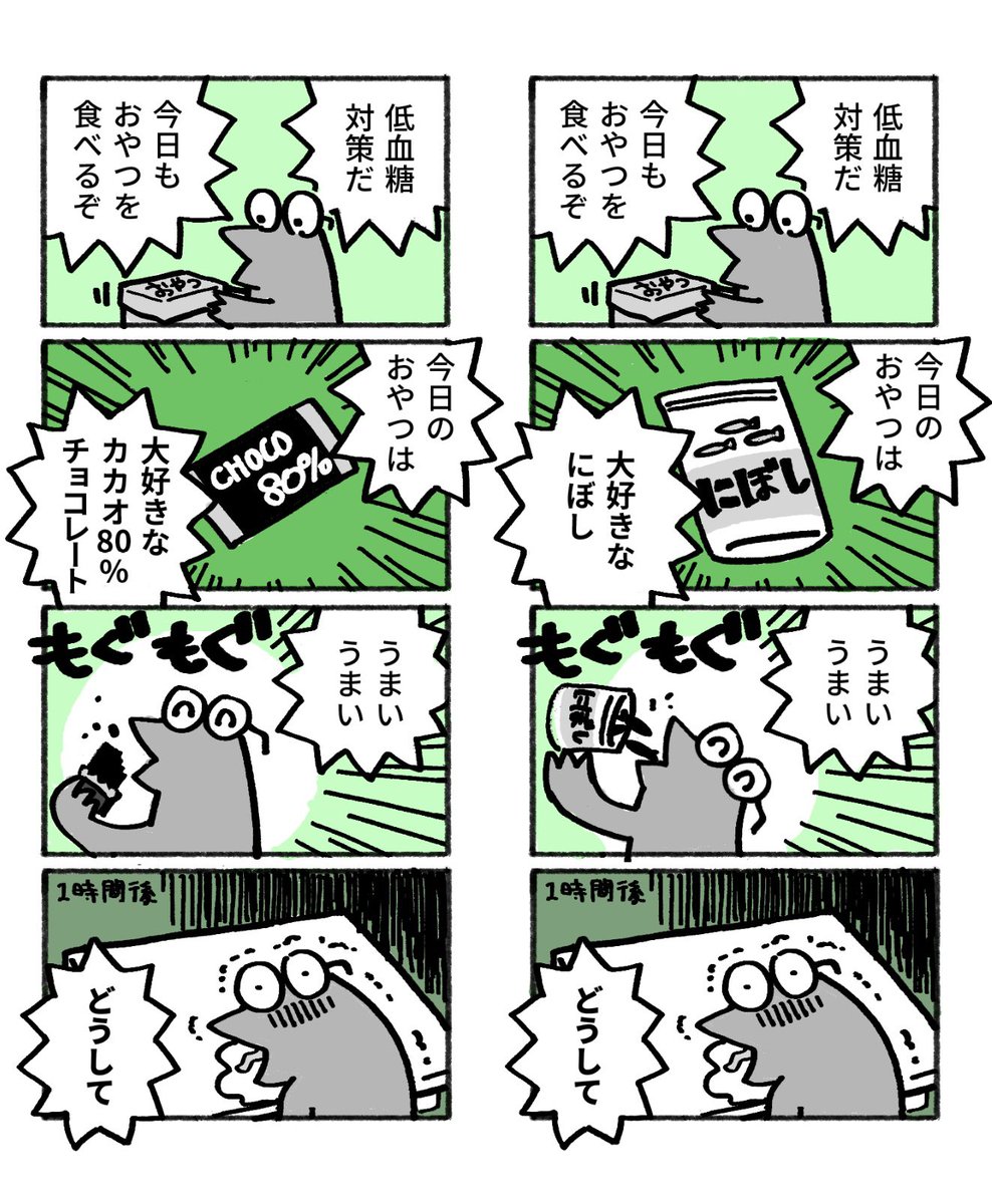 低血糖あるある日記 