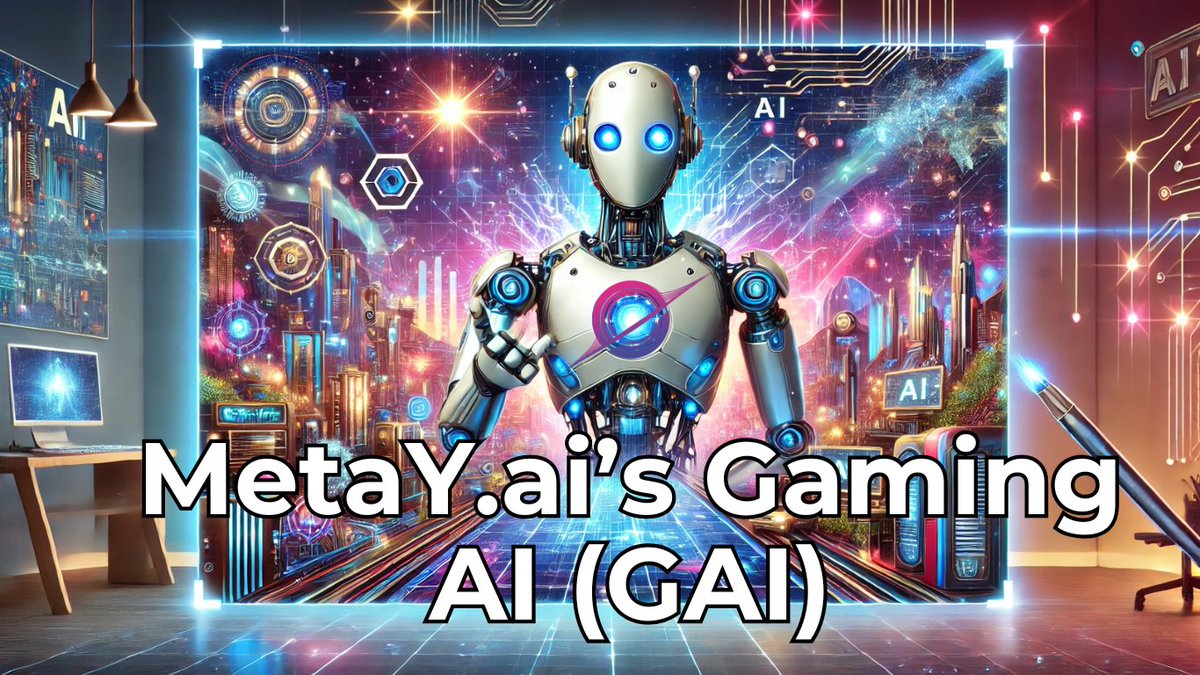 metay_ai's tweet photo. What Makes https://t.co/w6iKWeyN0b’s Gaming AI (GAI) Revolutionary?

https://t.co/w6iKWeyN0b’s Gaming AI (GAI) is set to transform the way games are developed and created! Here’s how:

1.Purpose-Built AI Agents for Game Development
Trained on specialized gaming data, our GAI brings game-specific AI Agents tailored to various development roles. Whether it’s map design, art innovation, or audio generation, developers have powerful tools at their fingertips.
2.Hands-Free Execution for Creators
With GAI, game developers are freed from tedious tasks—they simply provide the creative vision, and the AI Agents handle the execution. This truly elevates productivity and allows creators to focus on what they do best: innovation.
3.Exponential Growth for the Gaming Ecosystem
By enabling faster, more efficient workflows, https://t.co/w6iKWeyN0b’s GAI will drive exponential growth and prosperity in the gaming ecosystem. The future of game development has never looked brighter! 🚀

Unlock the potential of AI in gaming creation with https://t.co/w6iKWeyN0b’s GAI and be part of the next wave of innovation! 🌟

#GameAI #GAI #MetaY #Innovation #AI #Web3 #GAI