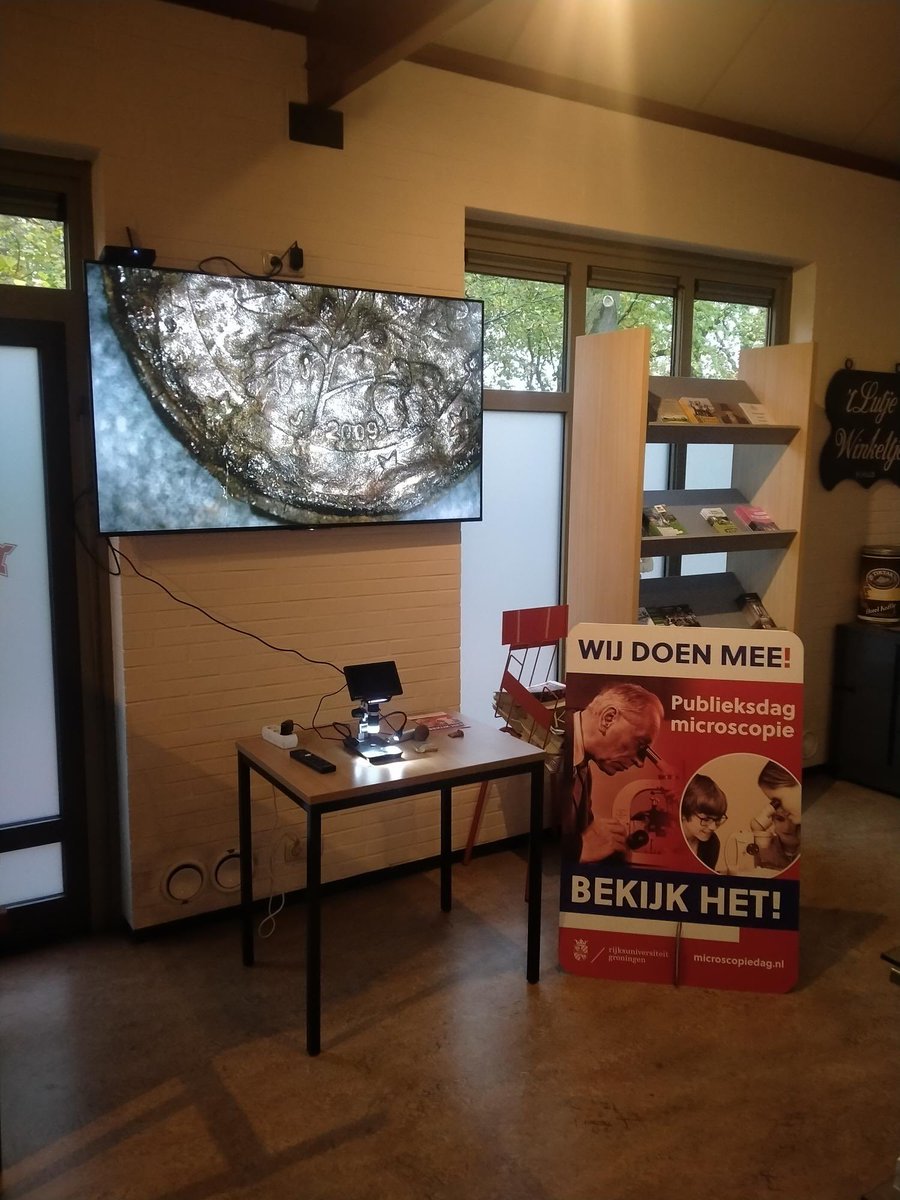 Weer zo’n mieters plekje voor de microscopiedag morgen 9 november : vesting Bourtange <a href="/ScienceLinX/">Science LinX-Faculty of Science and Engineering-UG</a> <a href="/univgroningen/">University of Groningen</a>