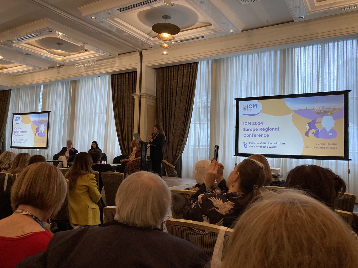 ReSViNET's tweet photo. We are excited to start this first day of the ICM Regional Conference in Berlin! Come and find our table, we are excited to meet you there! #midwife #midwifery @world_midwives https://t.co/wkEfokkqc5
